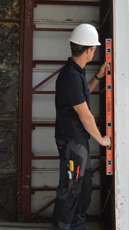 JOHNSON 48" Magnetic Heavy Duty I-Beam Aluminum Level