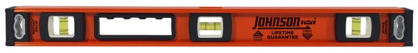 JOHNSON 24" Heavy Duty I-Beam Aluminum Level