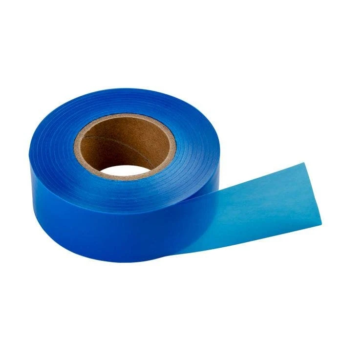 C.H. HANSON Flag Tape, Blue, 300' X 1-3/16" X 2 Mil