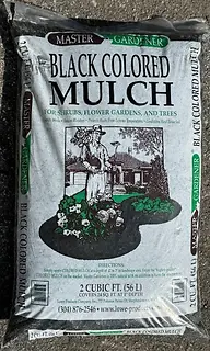 2cu ft Black Mulch