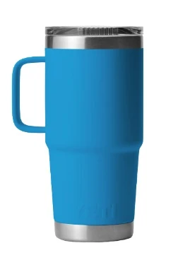 Rambler 20oz Travel Mug Big Wave Blue