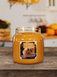 Country Candle Medium Jar Pumpkin Banana Muffin