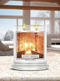 Kringle Candle Medium Jar Snowy Bridge
