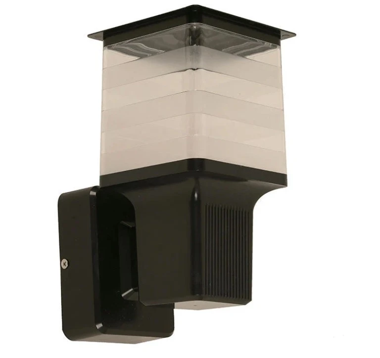 1L OUTDOOR WALL LAMP BLACK 10W