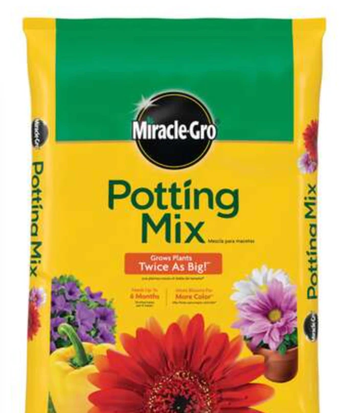 MIRACLE GRO POTTING SOIL MIX 2 CUBIC FOOT 39/PALLET