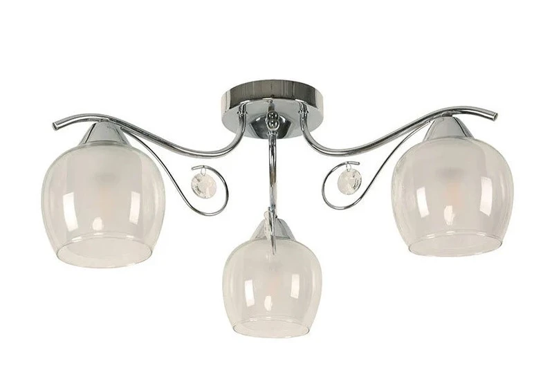 3L CEILING LAMP CHROME 40W