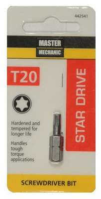 Torx 20 Insert Bit Tip, 1-inch For Automotive Use