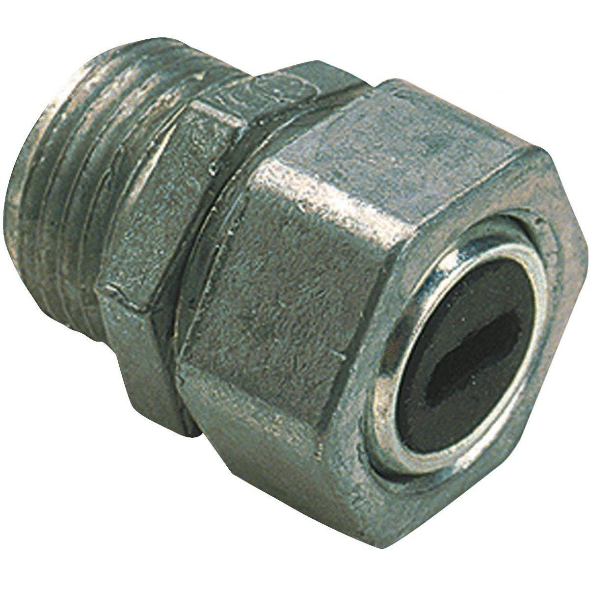 3/4-inch Watertight Connector For Underground Feeder Cable - Die Cast Zinc