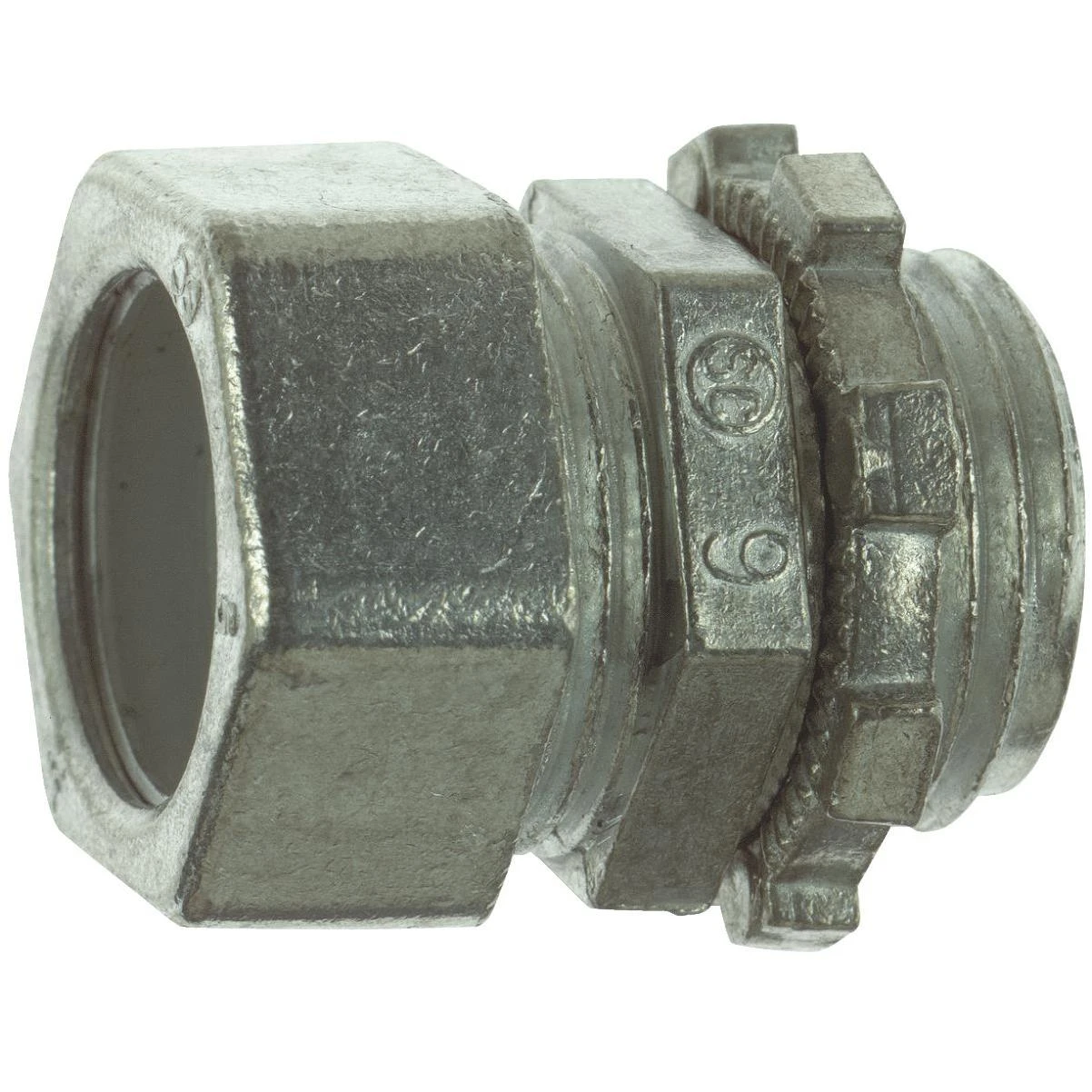 3/4 Inch Compression Emt Conduit Connector - Non-insulated, Concrete Tight