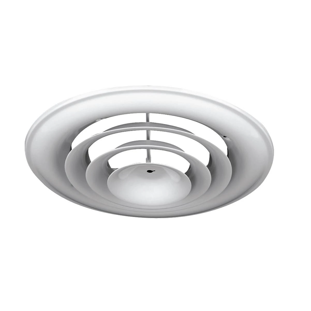 6 Inch Round Ceiling Diffuser - Steel Construction For Efficient Airflow