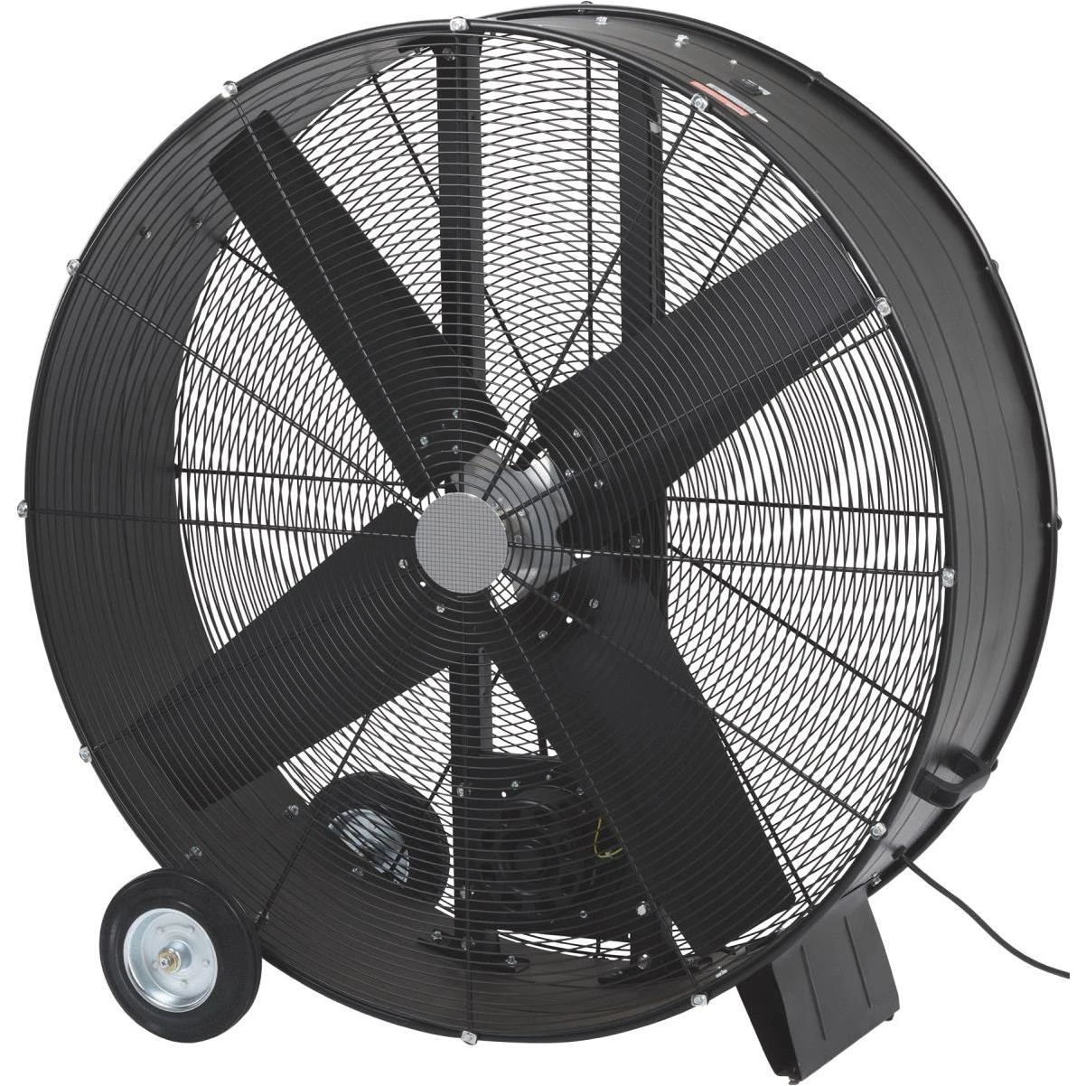 42 Inch 2-speed Belt Driven Drum Fan With 135-degree Thermostat