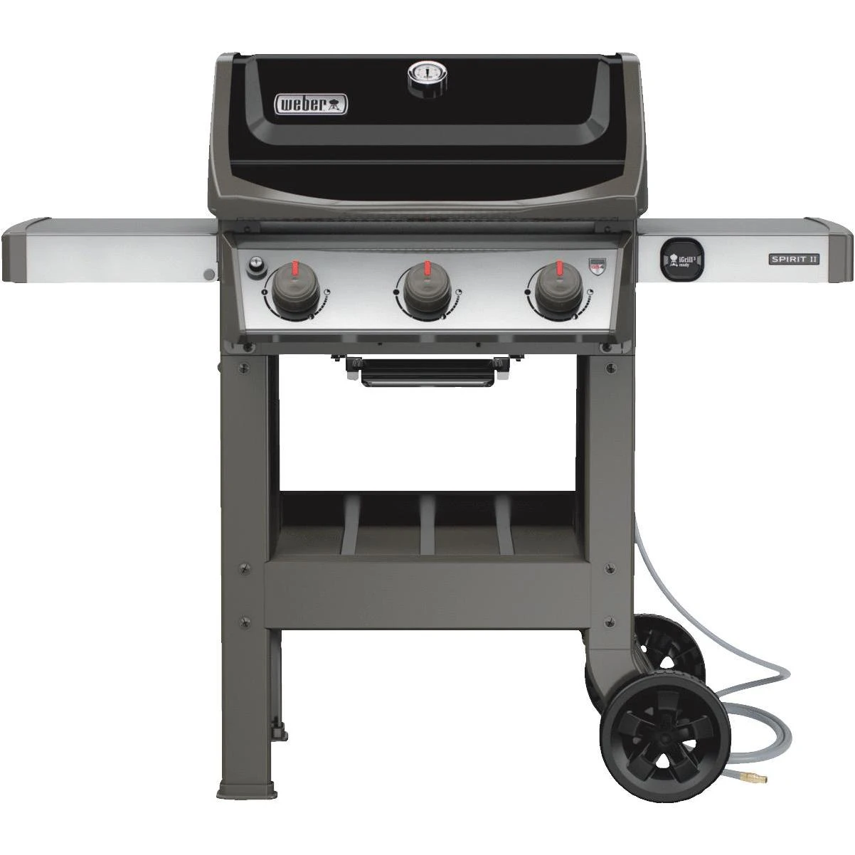 Spirit Ii E-310 3-burner Natural Gas Grill With 30,000 Btu And 529 Sq. In. Cooking Area