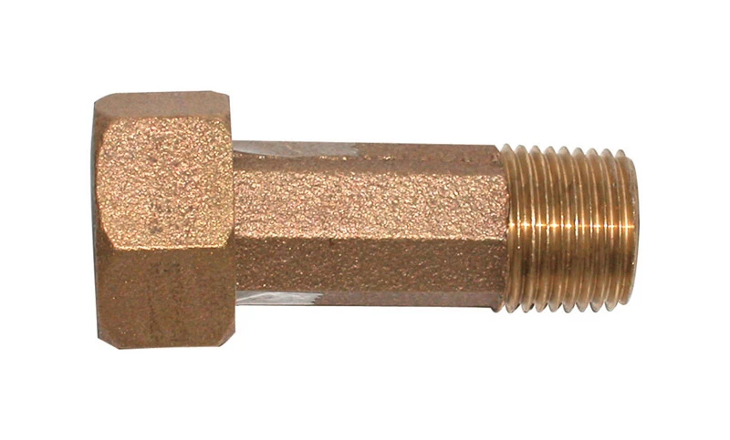 1 In. Mip X 1 In. Dia. Mip Bronze Meter Coupling
