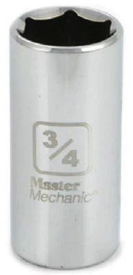 3/8 Inch Drive 3/4 Inch 6-point Deep Well Socket Tool
