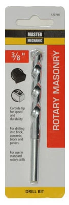 3/8 X 4-inch Masonry Drill Bit With 1/4-inch Shank