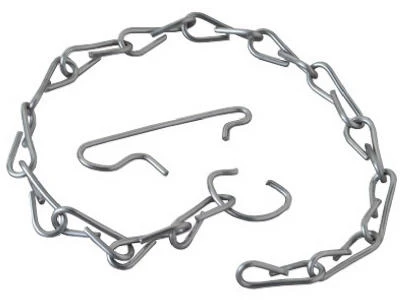 Stainless Steel Toilet Flapper Chain, 9.5-inch Replacement For Most Flappers