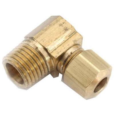 1/8 Inch 90 Degree Lead Free Rough Brass Elbow Pipe Fitting