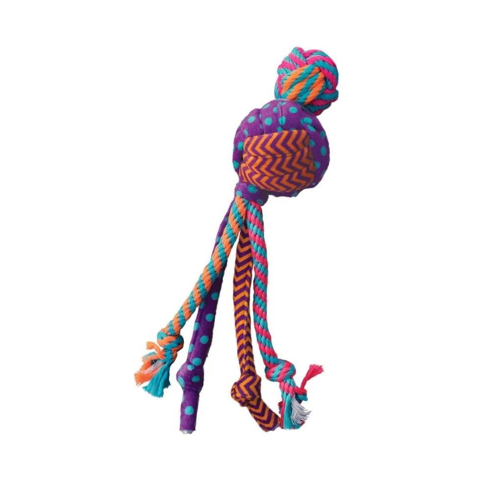 Twist Ball Dog Toy, Medium Size For Interactive Play