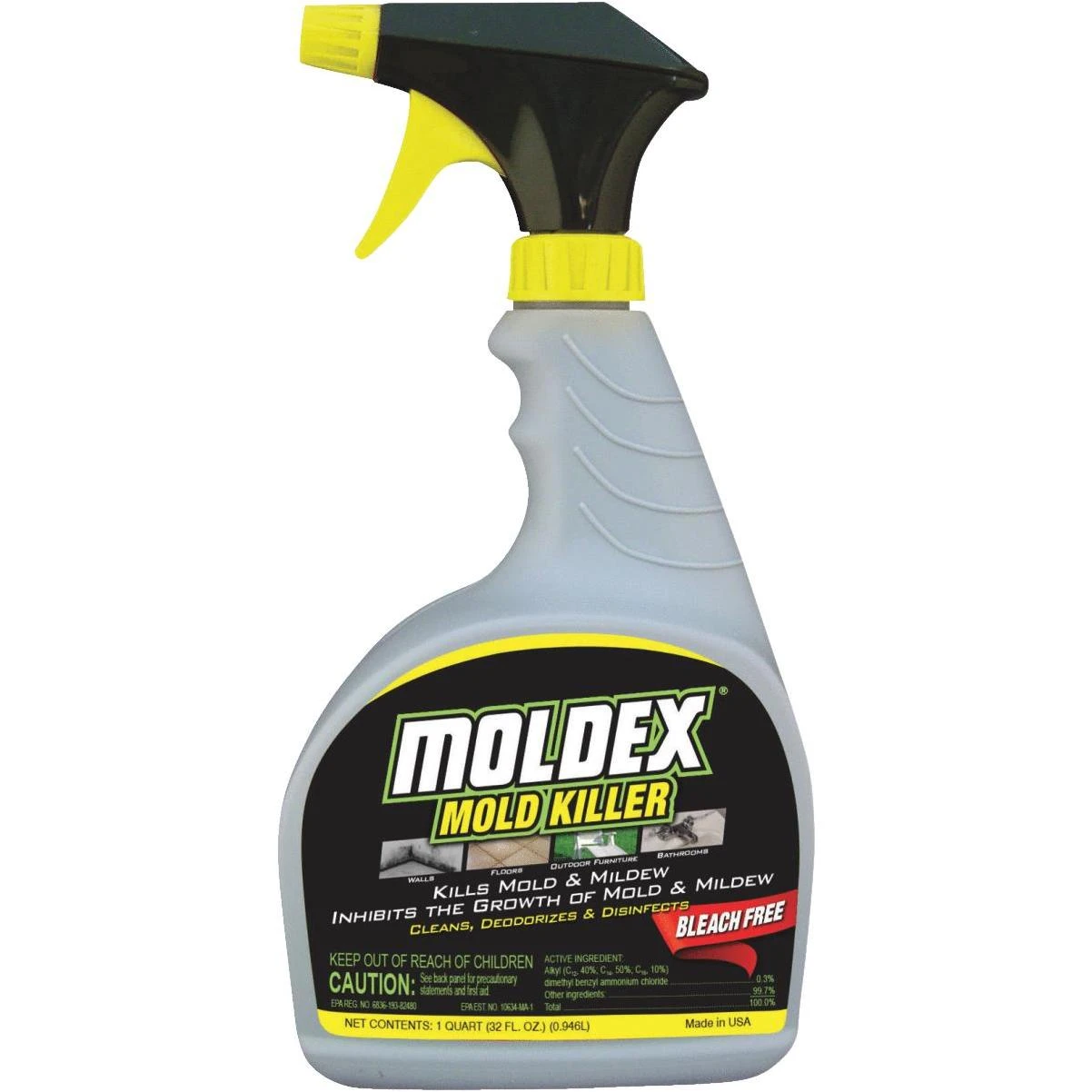 32 Oz. Disinfectant Mold Killer For Mold Remediation And Sanitizing