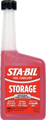 Storage Fuel Stabilizer, 10 Ounce - Protects Gasoline Engines For 12 Months