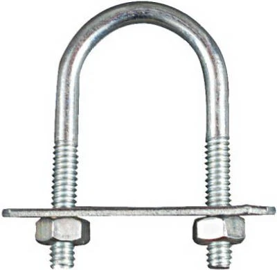 ACE TRADING - BH 9 U Bolt, #132 Zinc, 1/4 X 1-1/8 X 2-1/4