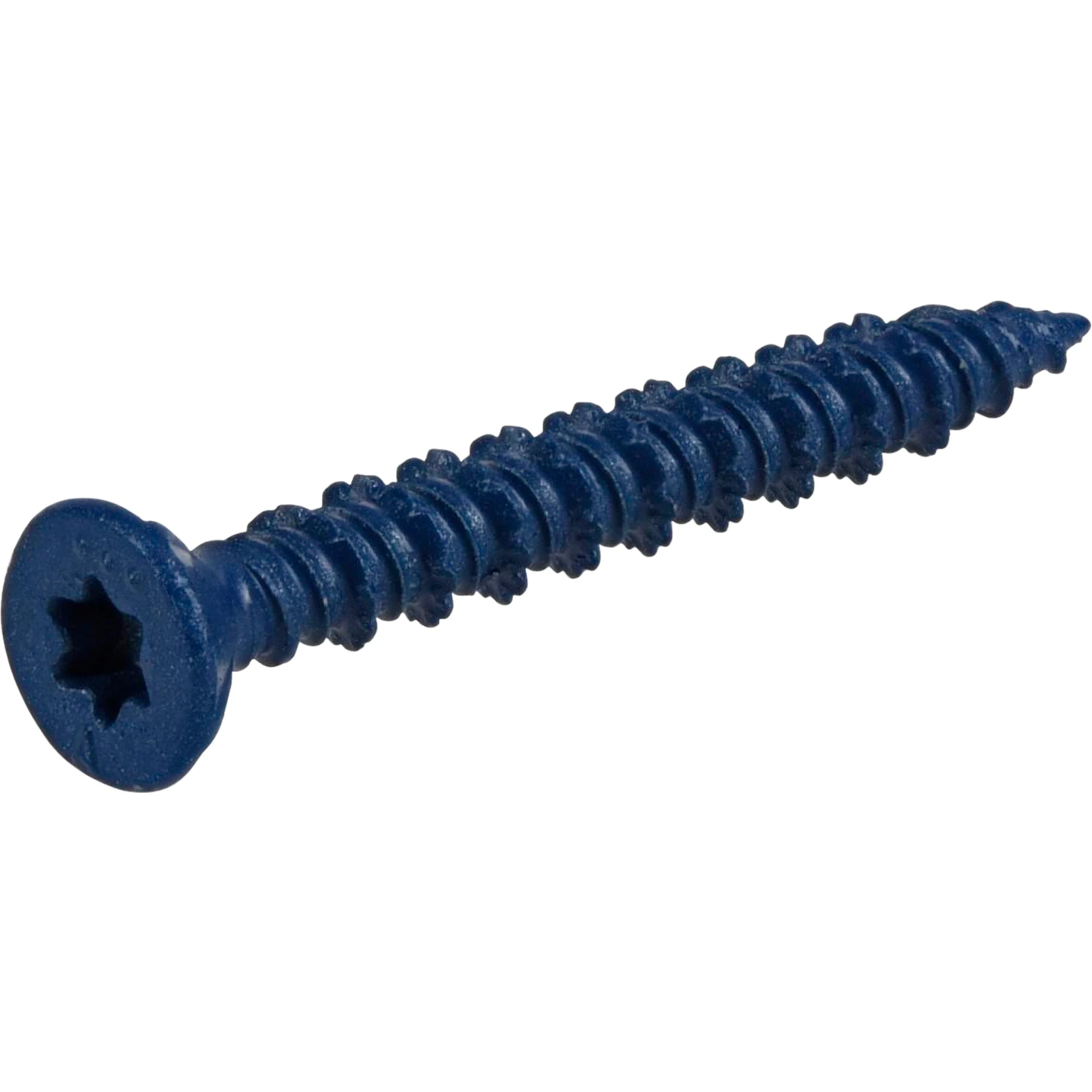 100 Pack Flat Head Phillips Concrete Screws 3/16 X 1 3/4 Inches