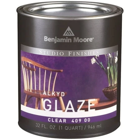 Studio Finishes Alkyd Glaze Low Lustre 409-00 Quart 32oz