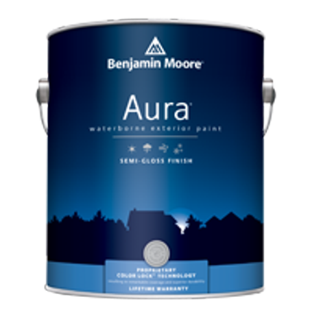 Aura Waterborne Exterior Paint Semi-gloss Finish 632 - Durable & Weather-resistant