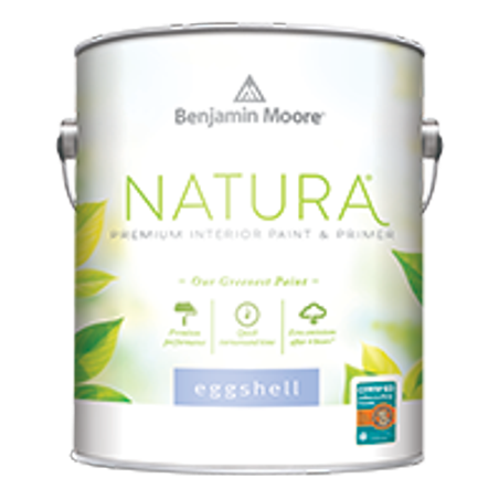 Natura Interior Paint - Eggshell Finish, Model 513, White Color