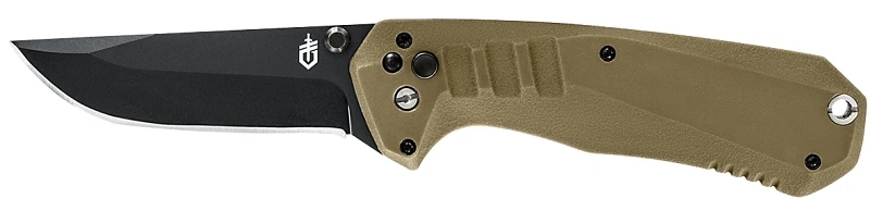 Haul Folding Knife, 3.1 In. Blade, Coyote Brown Handle