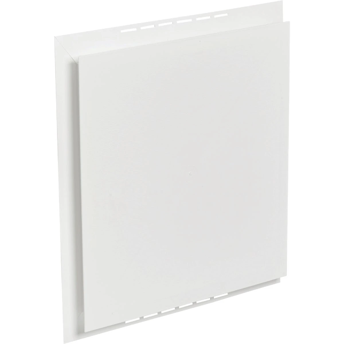16-1/2" X 15-1/2" White Vinyl Mounting Block For Electrical Meter Bases