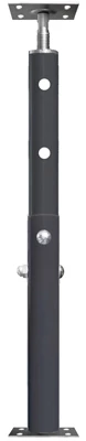 15-gauge Adjustable Jack Post, 2'10" To 4'7", Max Load 14,000 Lbs