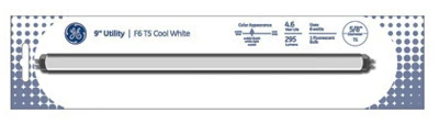 Fluorescent Light Bulbs, Cool White, 6 Watt, 9 In.