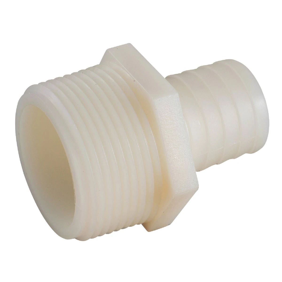 Nylon Barb Adapter Fitting, 5/8 ID x 3/4 In. MGH