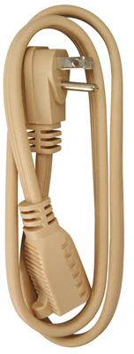 3' 14/3 Heavy Duty Beige Power Cord For Major Appliances And Air Conditioners