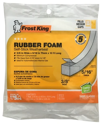 3/8' Black Foam Tape