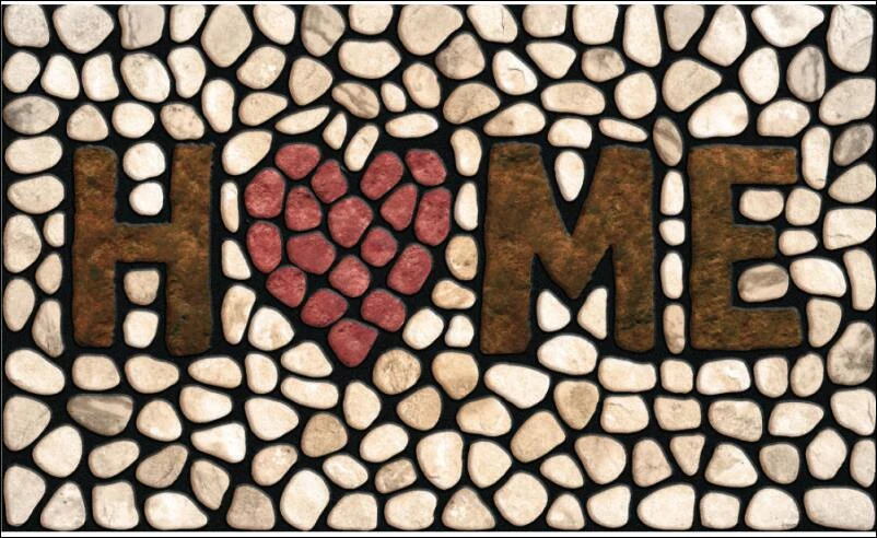 Masterpiece Home Stone Welcome Mat 18 X 30 In. Eco-friendly Design