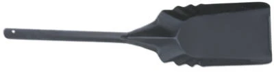 19-1/4 Inch Black Steel Fireplace Ash Shovel For Efficient Cleaning