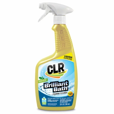 Brilliant Bath Cleaner, 26 Oz. Multi-purpose Foam Spray For Kitchen & Bath