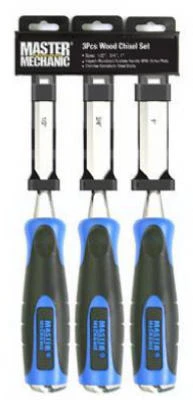 3Pc Wood Chisel Set