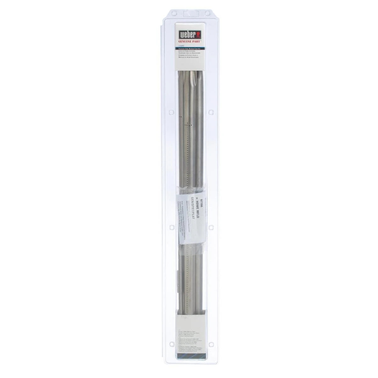 Genesis 1000-5500 Stainless Steel Burner Tube Set With Crossover Tube