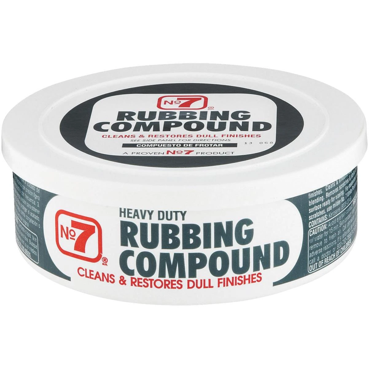 No. 7 Rubbing Compound, 10 oz.