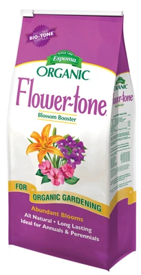 4lb 3-4-5 Flower Tone Organic Fertilizer For Annuals, Perennials & Vegetables