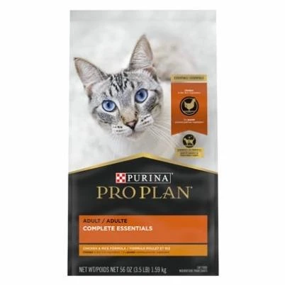 Indoor Adult Cat Food, 3.5-pound Bag, High Protein Formula