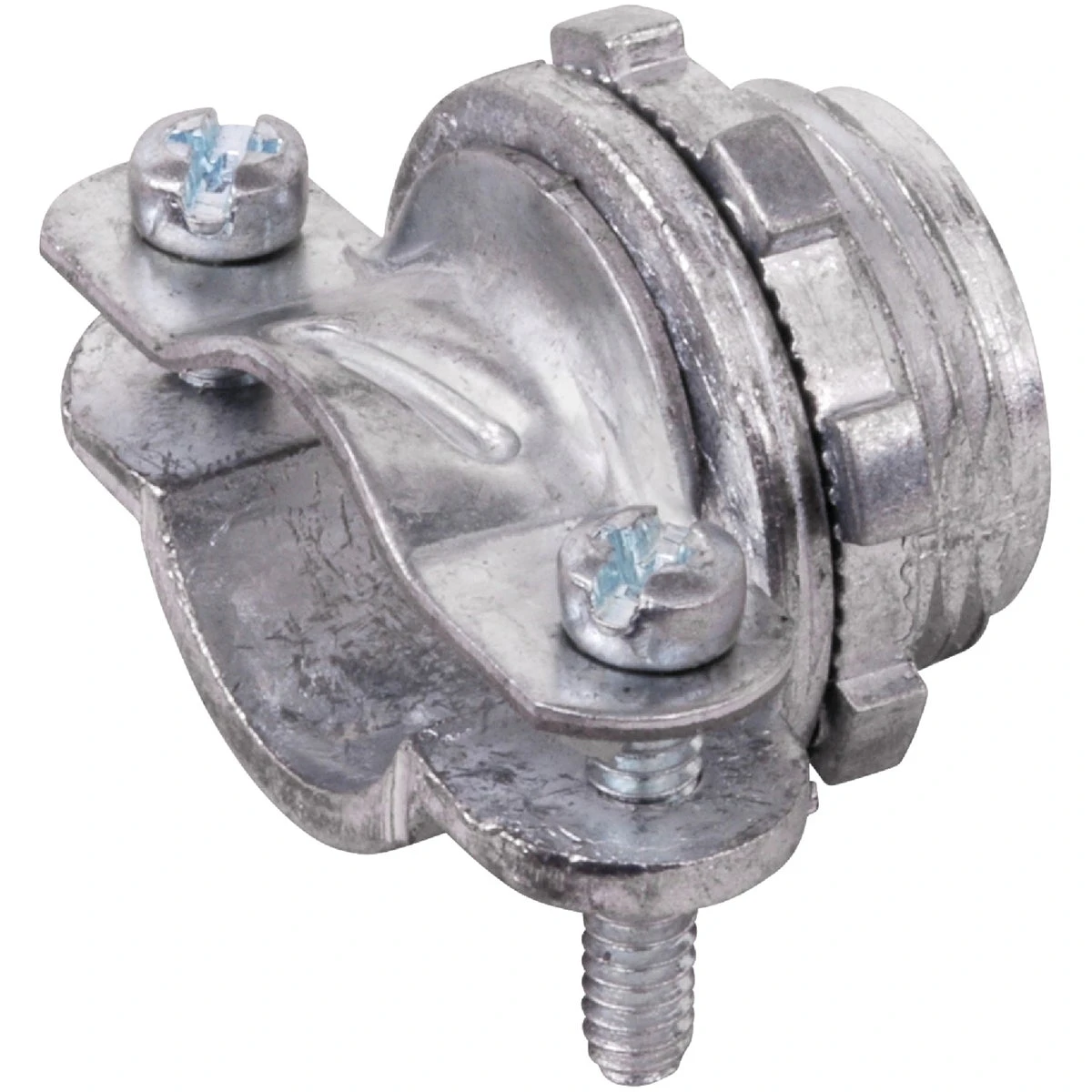 3/4 Inch Die Cast Zinc Clamp Box Connector For Electrical Applications