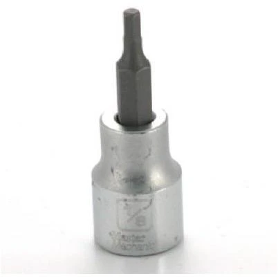 3/8 Inch Drive 1/8 Inch Hex Bit Socket - Master Mechanic