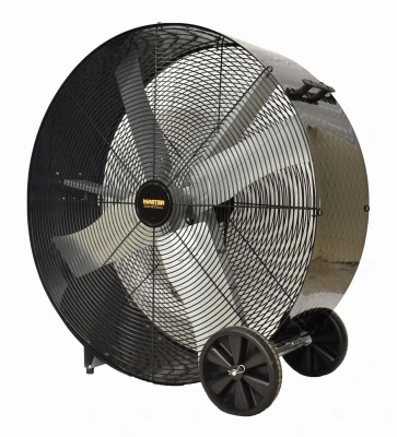 42 Inch High Capacity Belt-drive Barrel Fan For Indoor And Outdoor Use