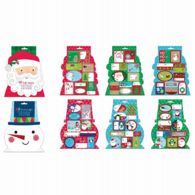 Peel & Stick Gift Labels, 60-Ct.