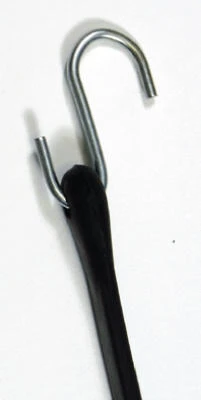 14-inch Epdm Rubber Strap With Strong Steel Hooks And 130-lb Capacity
