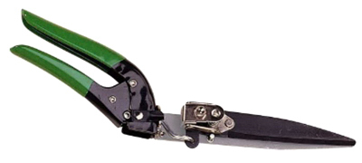 Grass Shears With 3-position Swivel Head And Stainless Steel Blades
